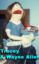 Tracey & Wayne Allen Original puppets