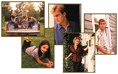 Joey, Dawson, Jen e Pacey