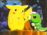 Pikachu Caterpie