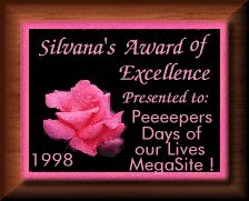 Silvana's Award of Excellence