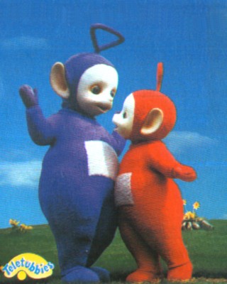 Tinky Winky and Po