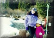 Con mi hijita Cassandra