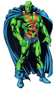 Martian Manhunter by Don Hillsman (from JLA Secret Files #1)