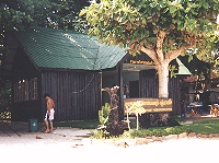 National Park Office erected on the beach