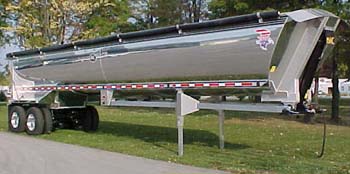Aluminum Half Round Frameless Dump