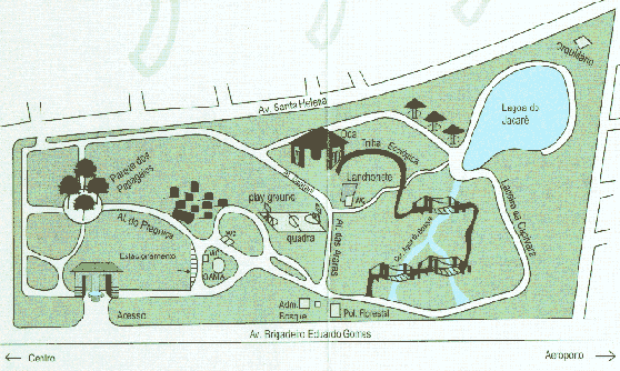 Mapa do Bosque