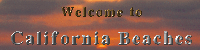 Banner for California Beaches