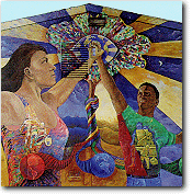 Mural at Drake Community Park by Richard Mendoza