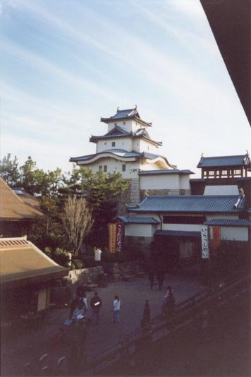 The peaceful Japan pavilion
