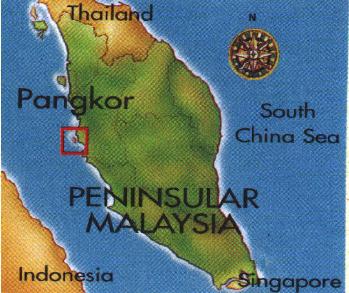 Pangkor Map