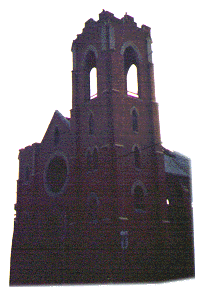 Beautiful church on Florida Ave., it has been burned out.