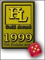 HyperLinks Webmasters Award of Exelence