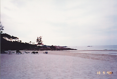 Beach view on the Left
