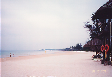 Beach view on the Right