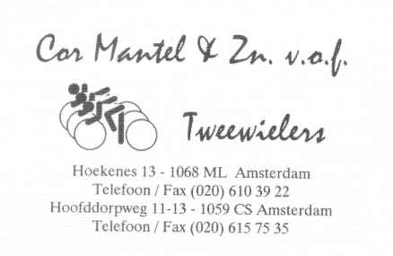 Cor Mantel & Zn.