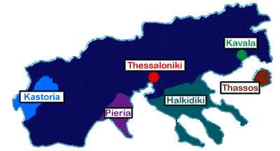 Map of Macedonia