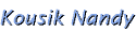 Kousik Nandy