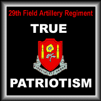 29th FIELD ARTILLERY REGIMENT AWARD