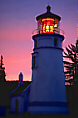 light at dusk