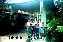Front view of Tikal Inn
