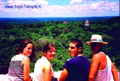 View from Temple#4 towards the Grand Plaza