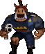 Pigcop on his own