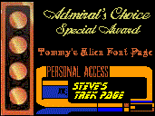 Admiral's Choice Special Award
