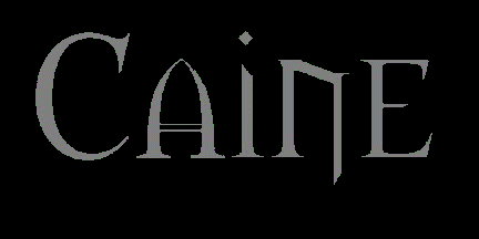 Caine, the original AmberGoth.