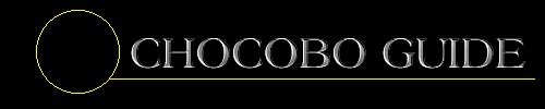 The Chocobo Guide