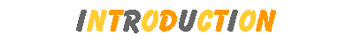 INTRODUCTION