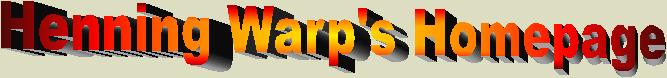 Henning Warp's Homepage