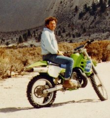  KX500 at Mammoth volcano  