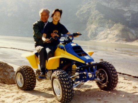  Quad Racer 250, San Gabriel Canyon OHV mudflats  