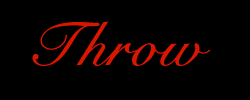 Throw Items
