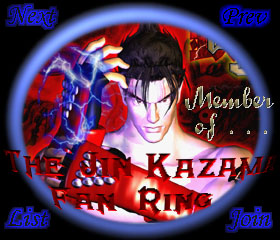 The Jin Kazama fan ring!