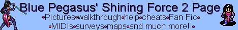 Blue's Shining Force II Page