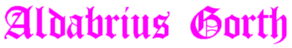 Aldabrius Header