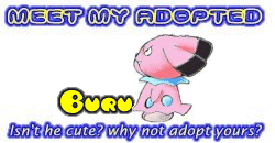 I've adopted a Buru at the Official Pokemon Adoption Center, Get yours today!
