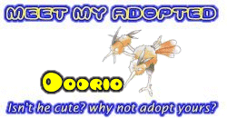 I've adopted a Dodrio at the Official Pokemon Adoption Center, Get yours today!