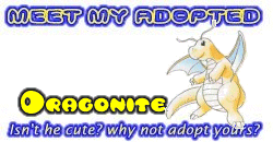 I've adopted a Dragonite at the Official Pokemon Adoption Center, Get yours today!