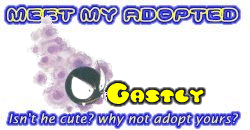 I've adopted a Gastly at the Official Pokemon Adoption Center, Get yours today!