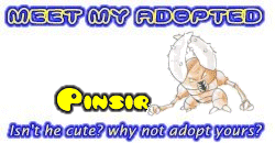 I've adopted a Pinsir at the Official Pokemon Adoption Center, Get yours today!