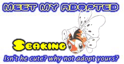 I've adopted a Seaking at the Official Pokemon Adoption Center, Get yours today!