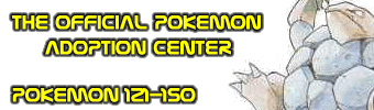 Adopt a Pokemon 121-150