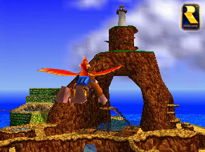 Breathtakingly beautiful birds eye view of Treasure Trove Cove.