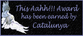 This Aahh! Award has been earned by Catalunya