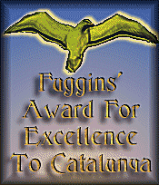 Fuggins' Award For Excellence To Catalunya