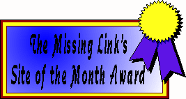 The Missing Link's Site of the Month Award
