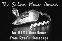 The Silver Mouse Award for HTML Excellence from Rse's Homepage