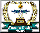 Quatec's Website Design Award